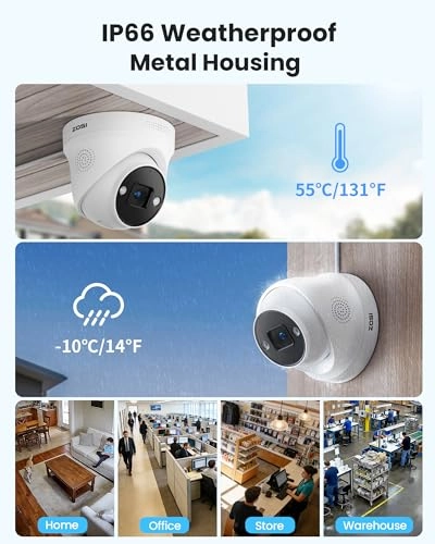 24CH NVR - 4TB HDD + 4K Outdoor IP Camera