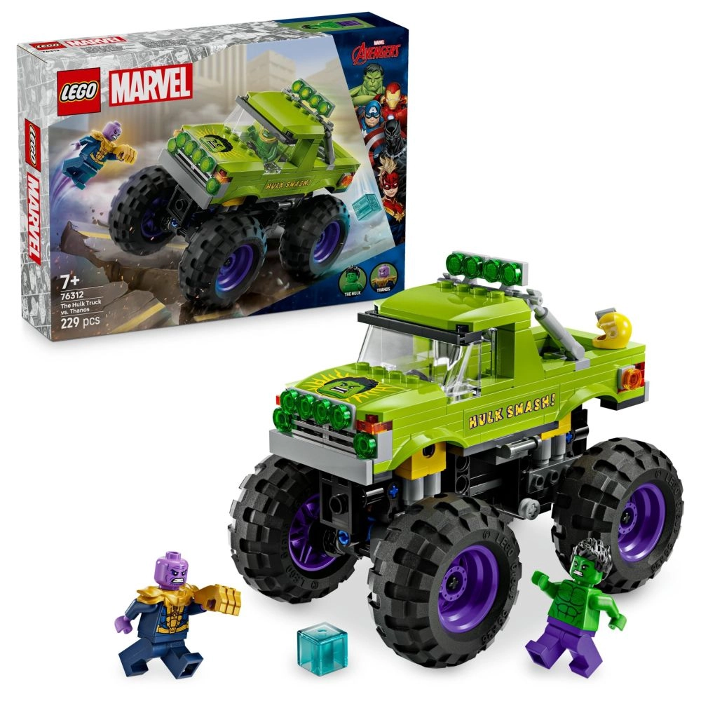 LEGO Hulk Truck vs. Thanos (76312)