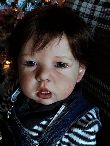 Liam Reborn Baby Doll - 20 inch Vinyl Boy Blonde Hair Ages 3+