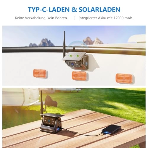 Magnetic Wireless Reversing Camera - 1080P