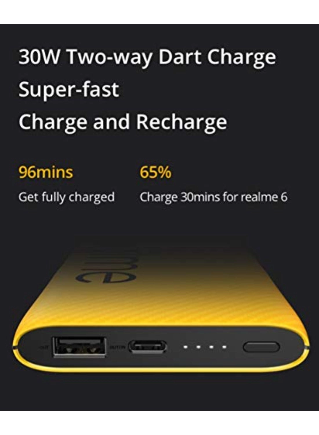 (Renewed) RMA156 - 10000 mAh 30W