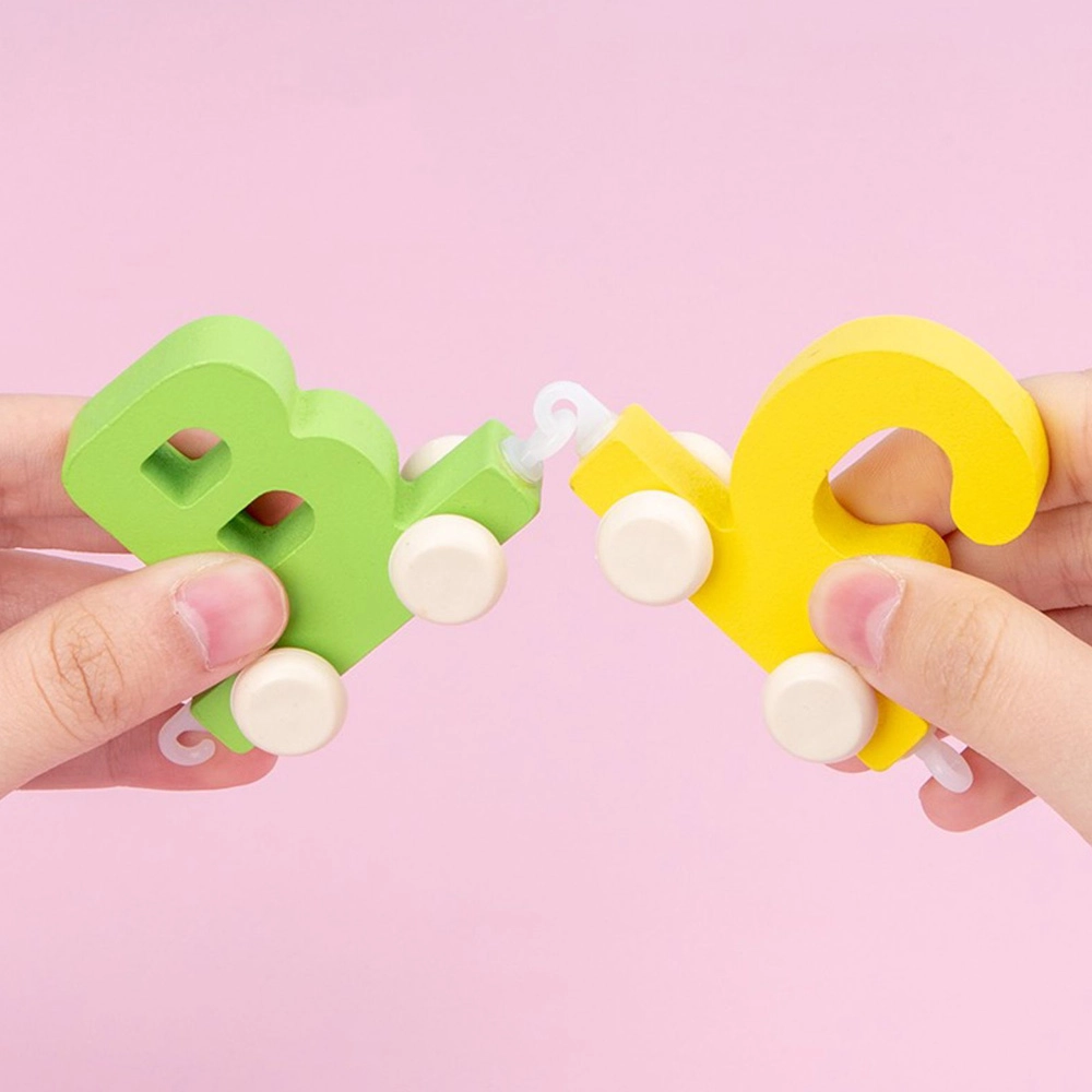 Wooden Alphabet Train - Suitable for 3 years and above 27pcs