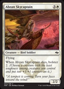 Wizards of the Coast Abzan Skycaptain 004/185 - Fate Reforged