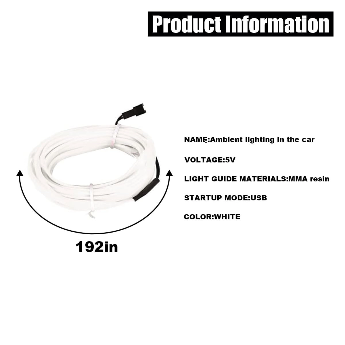 Car LED Strip Light - 5m