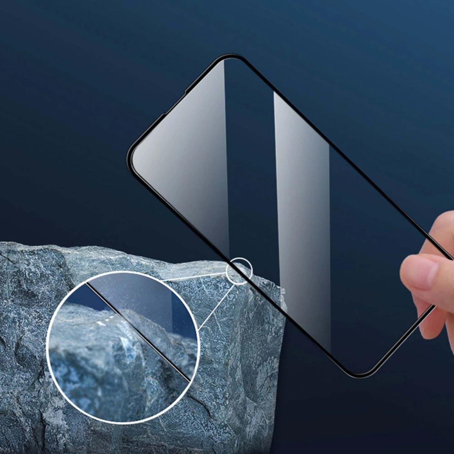 Screen Protector for iPhone 14 - Tempered Glass Edge-to-Edge