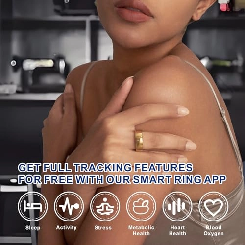 Smart Ring - 24/7 Heart Rate SpO2 Sleep