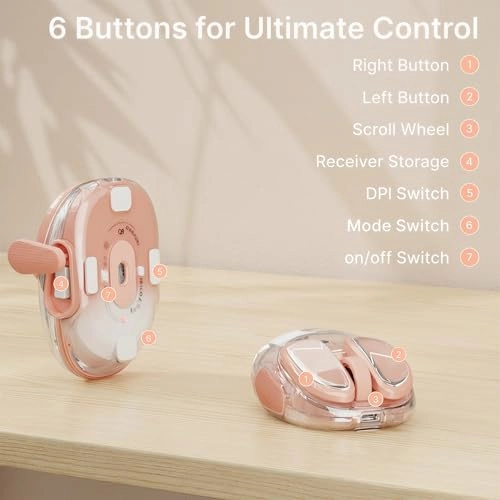 Q9 Wireless Mouse - 2.4G Bluetooth