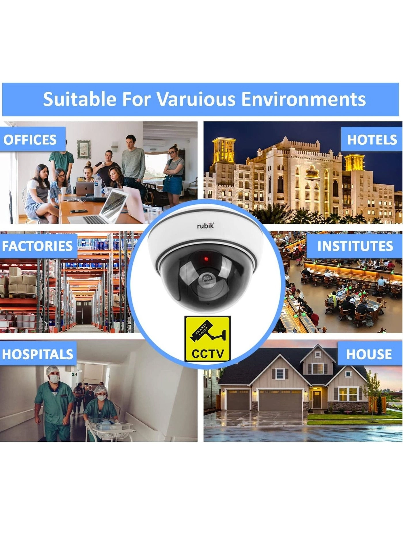 Dummy CCTV Camera - Indoor