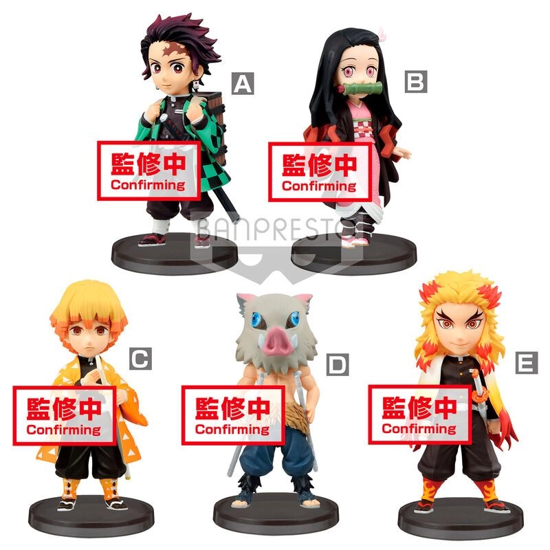 Generic World Collectable Figure X 8 - Demon Slayer: Kimetsu No Yaiba Statue