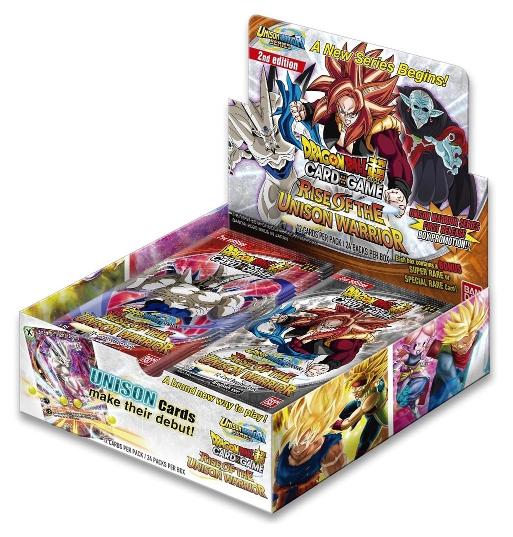 DBSB10 Rise of the Unison Warrior 2nd Edition Booster Box - 164pcs
