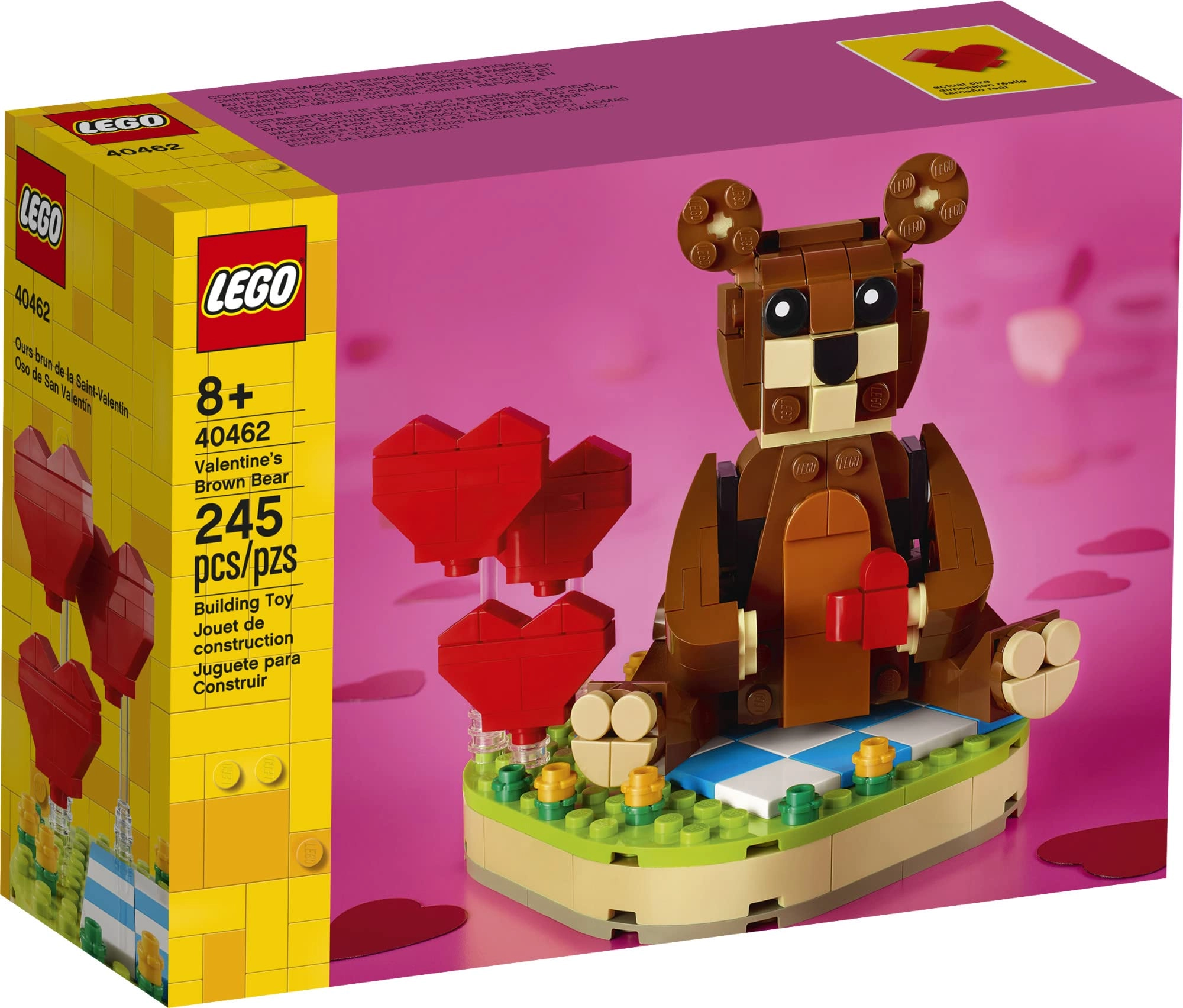 Valentine’s Brown Bear (40462)