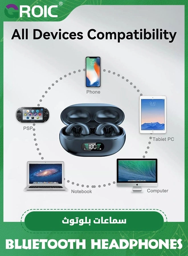 Clip-on Wireless Earbuds