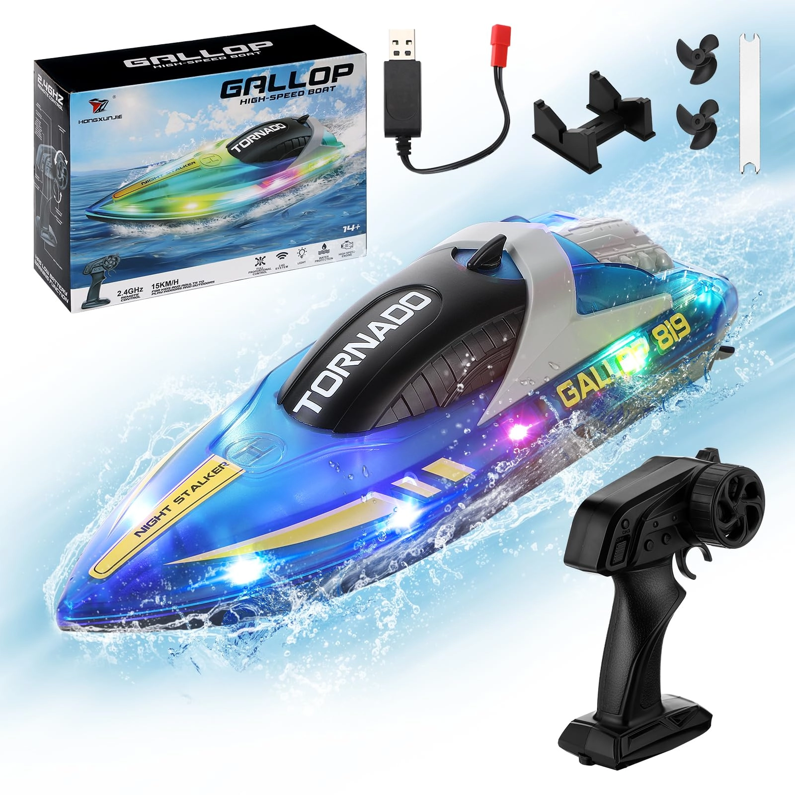 coikes RC Boat - 25cm 15km/h