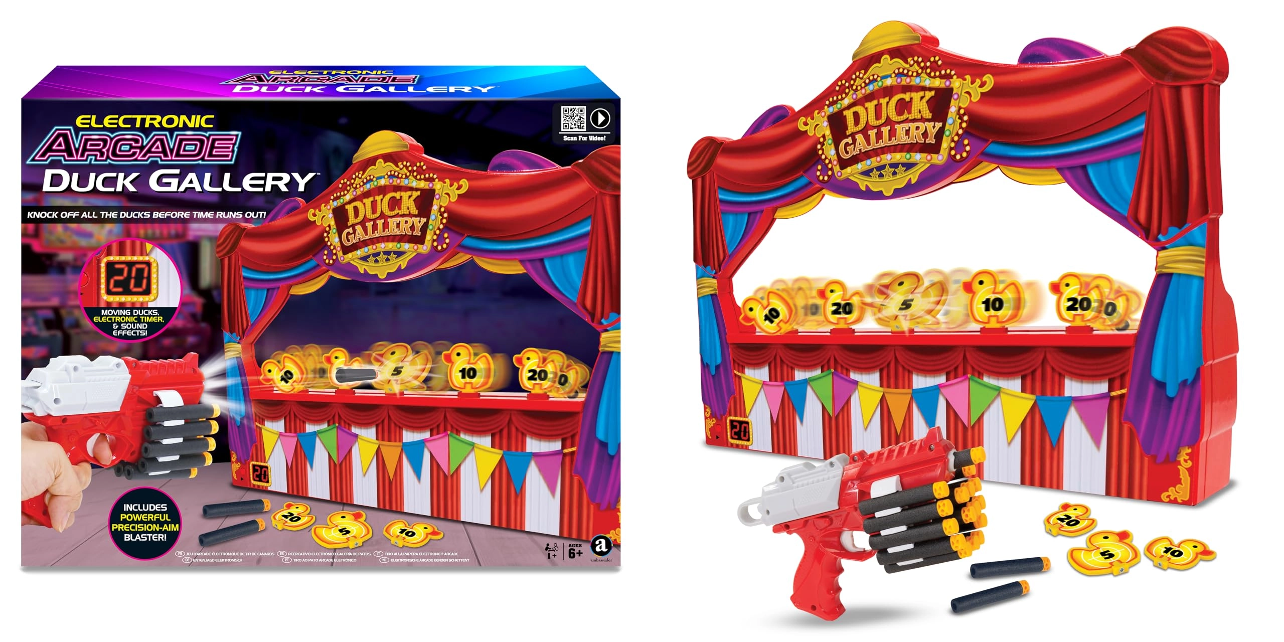 Ambassador Hamleys Duck Fairground Game - 6 years and up