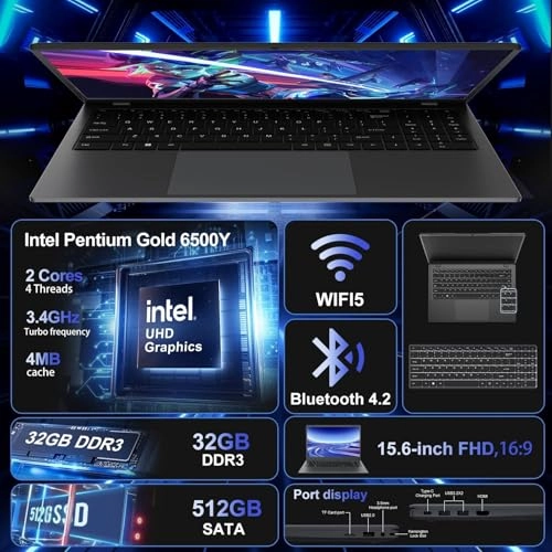 NCS215Y - 15.6'' Celeron N4020 8GB DDR4 512GB SSD