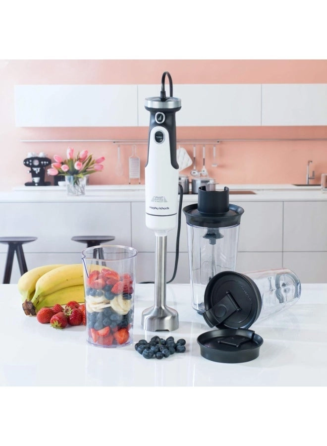 Total Control Hand Blender Prep Set - 8 Speeds Multi-Function Attachments