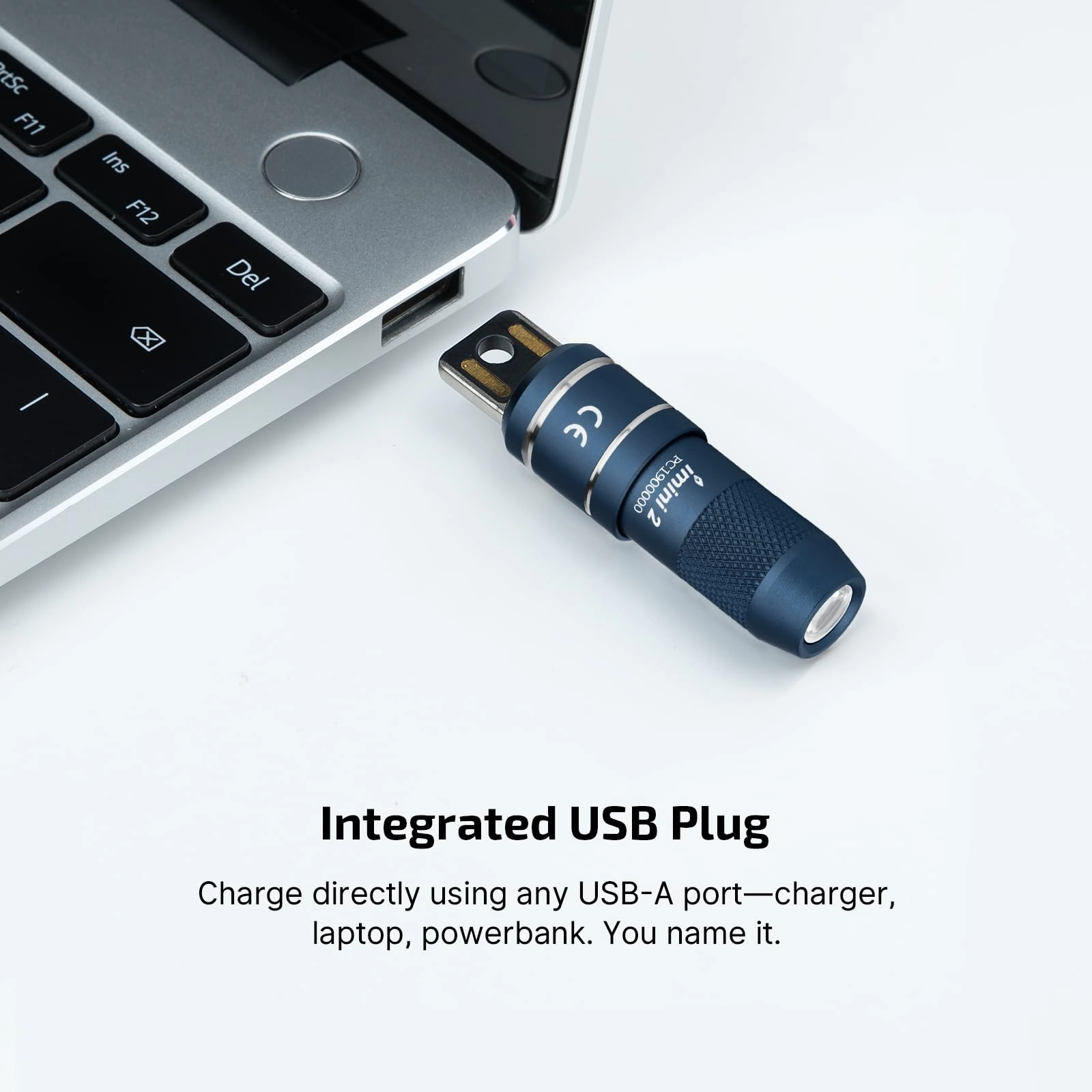 IMINI 2 Keychain Flashlight Rechargeable (50lm)