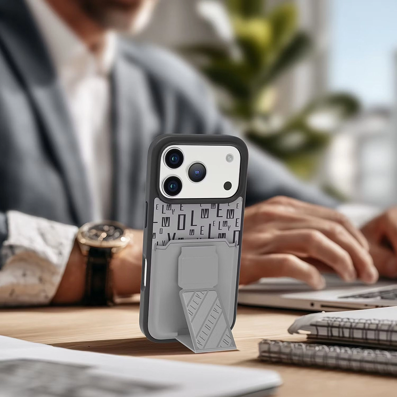 Morphix GripStand Case for iPhone 17 Pro Max