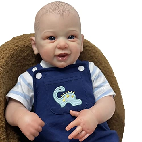 Rebirth Baby Doll - 20 Inch Vinyl Cotton Body Blue Eyes