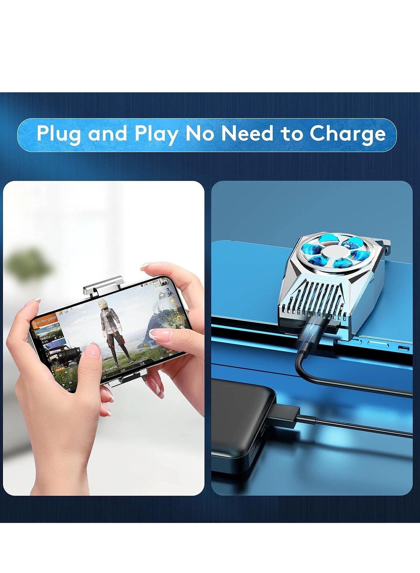 Phone Cooling Fan - iPhone iOS/Android