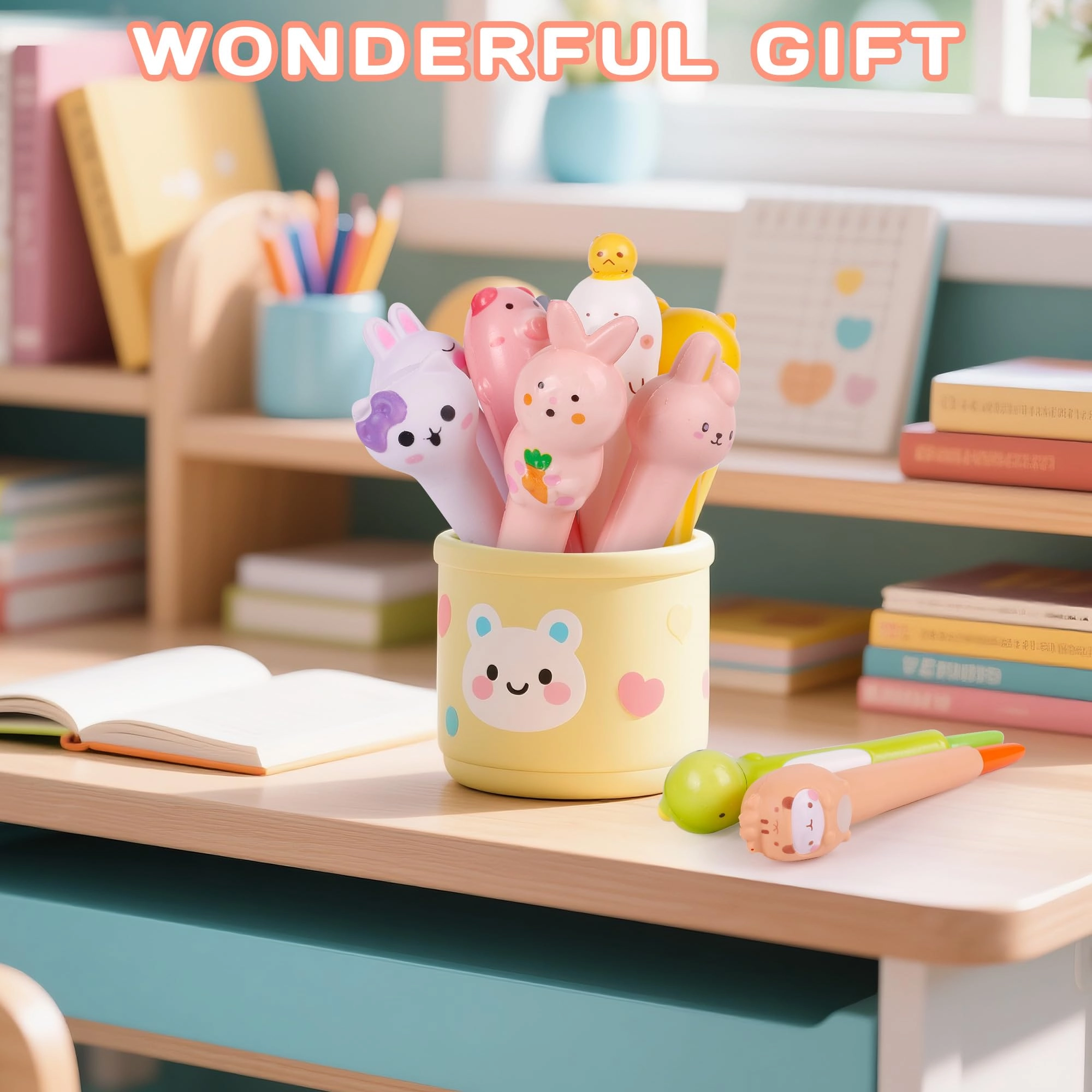 Cute Pens squishy pens - 10 Pack 0.3mm