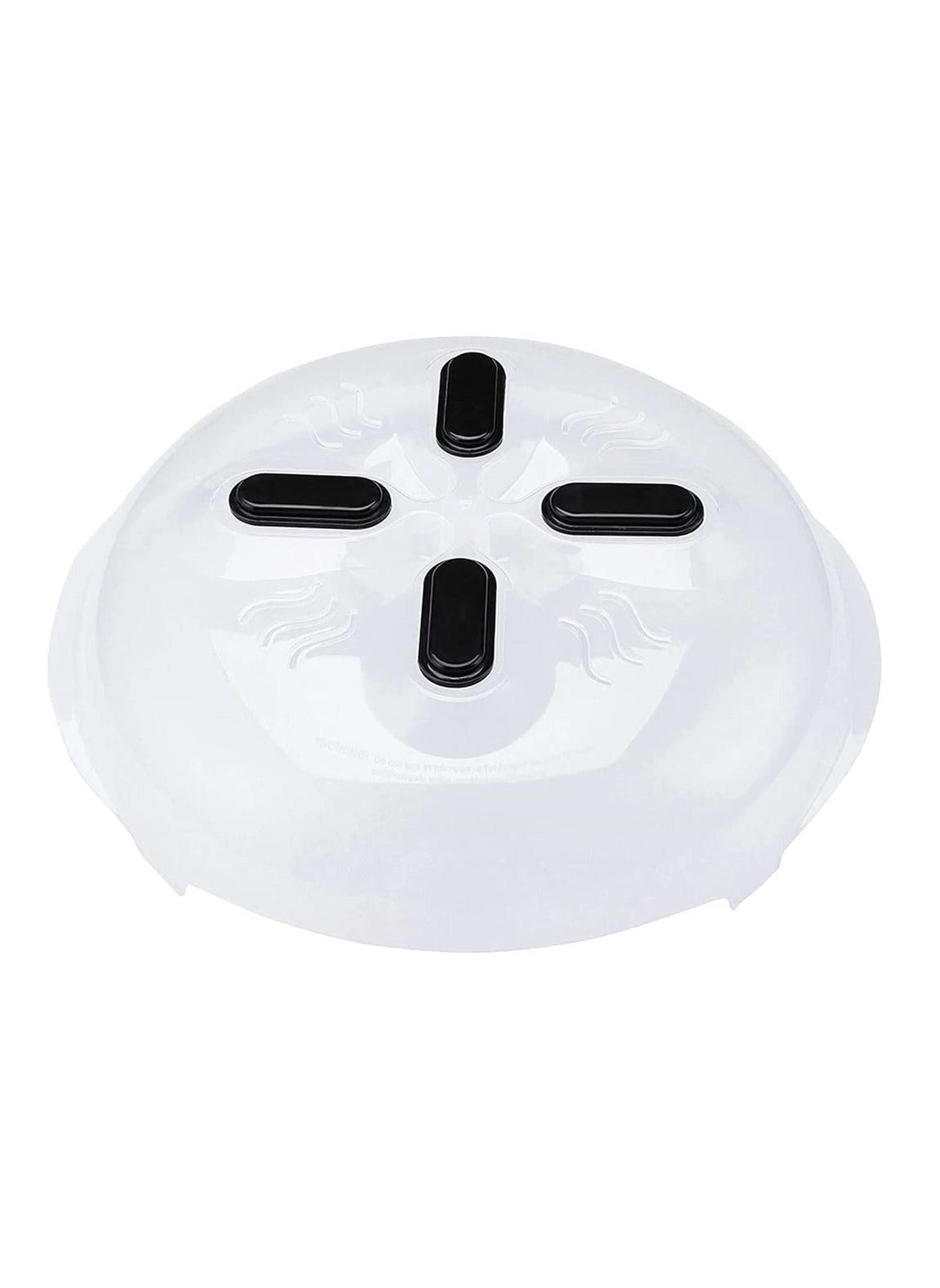 Magnetic Microwave Cover - Clear Anti-Splatter Steam Vents