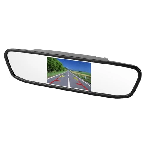Car Rearview Mirror Display - 4.3in