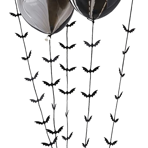 Bat Balloon Tails - 5 Halloween