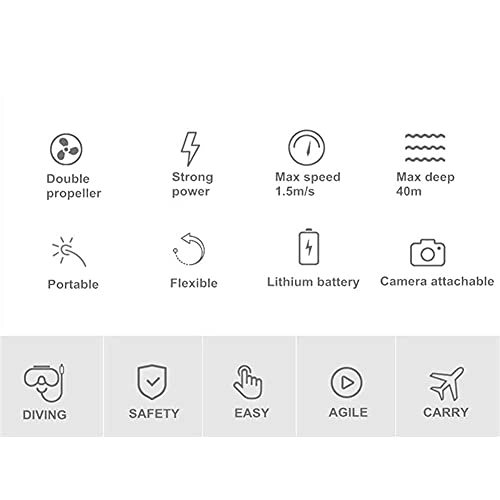 Sea Underwater Scooter - 11000mAh 40m