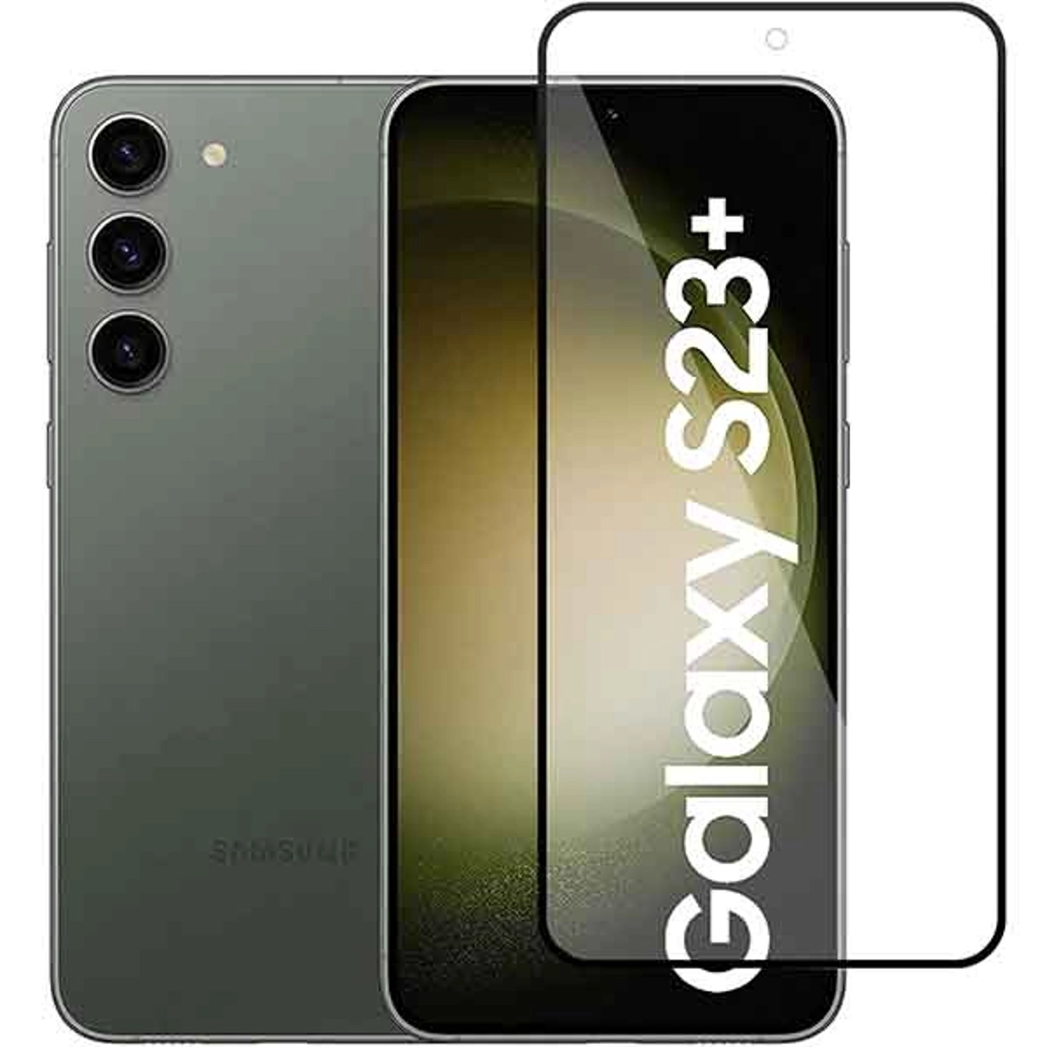 Trands Clear Screen Protector for Galaxy S23 Plus