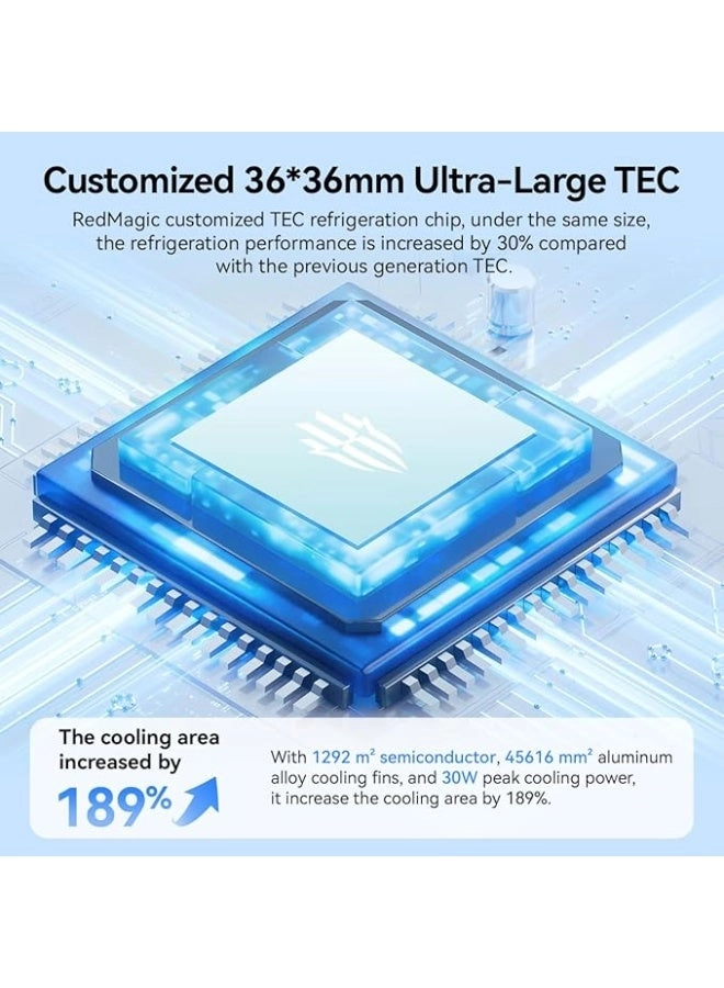 5 Cooler - 30W Magnetic Gaming Fan