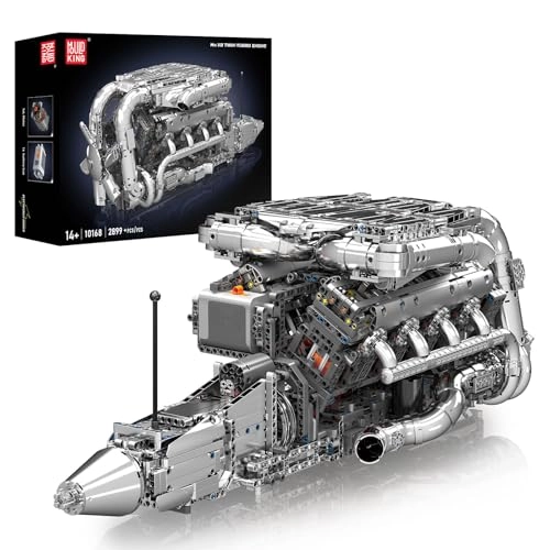 V8 Twin-Turbo Engine (10168) - Battery and Motor