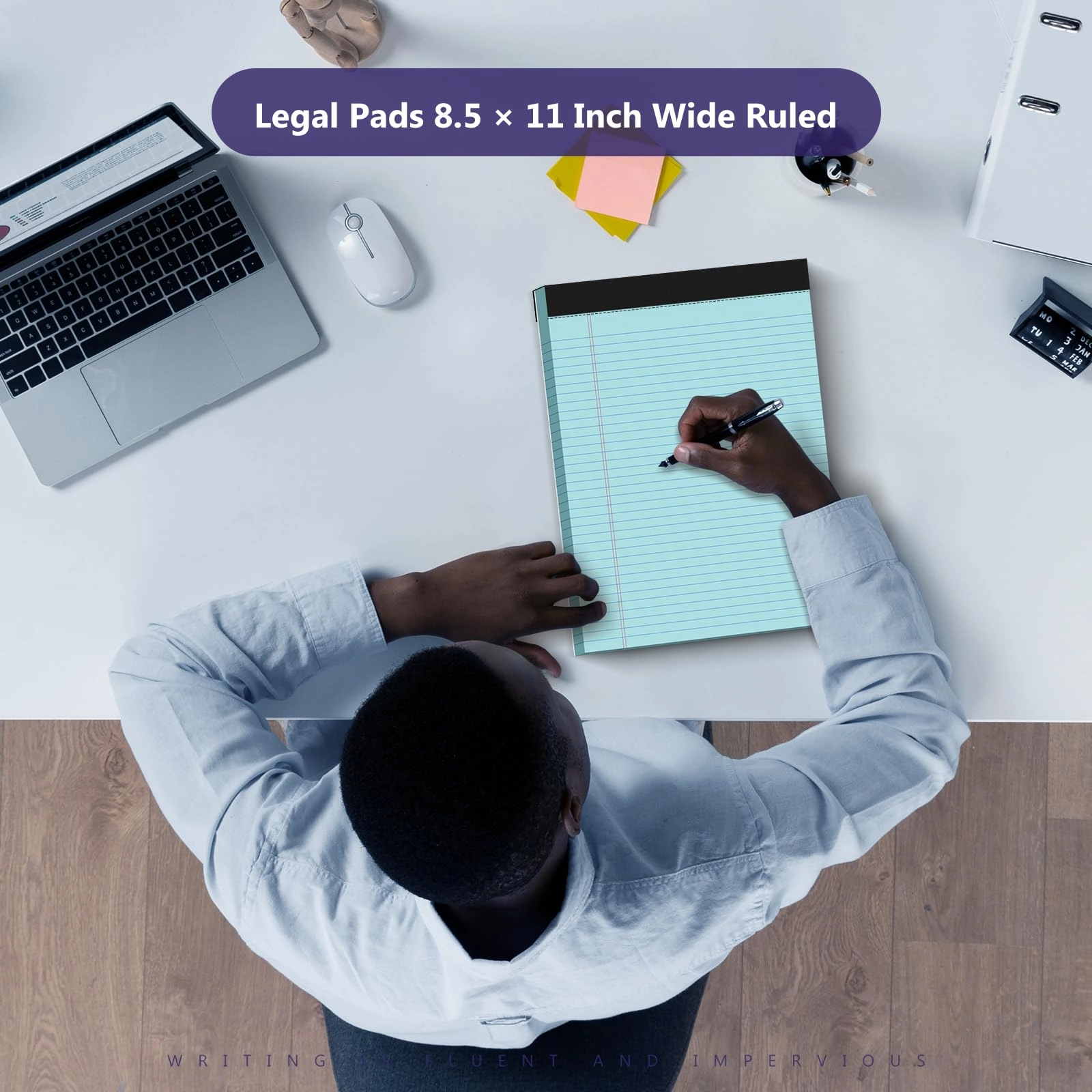 Legal Pad 8.5 x 11 - Lined 50 Sheets
