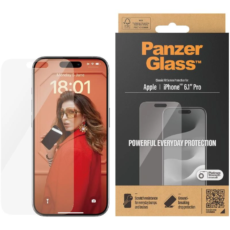 Classic Fit Screen Protector - iPhone 14 Pro