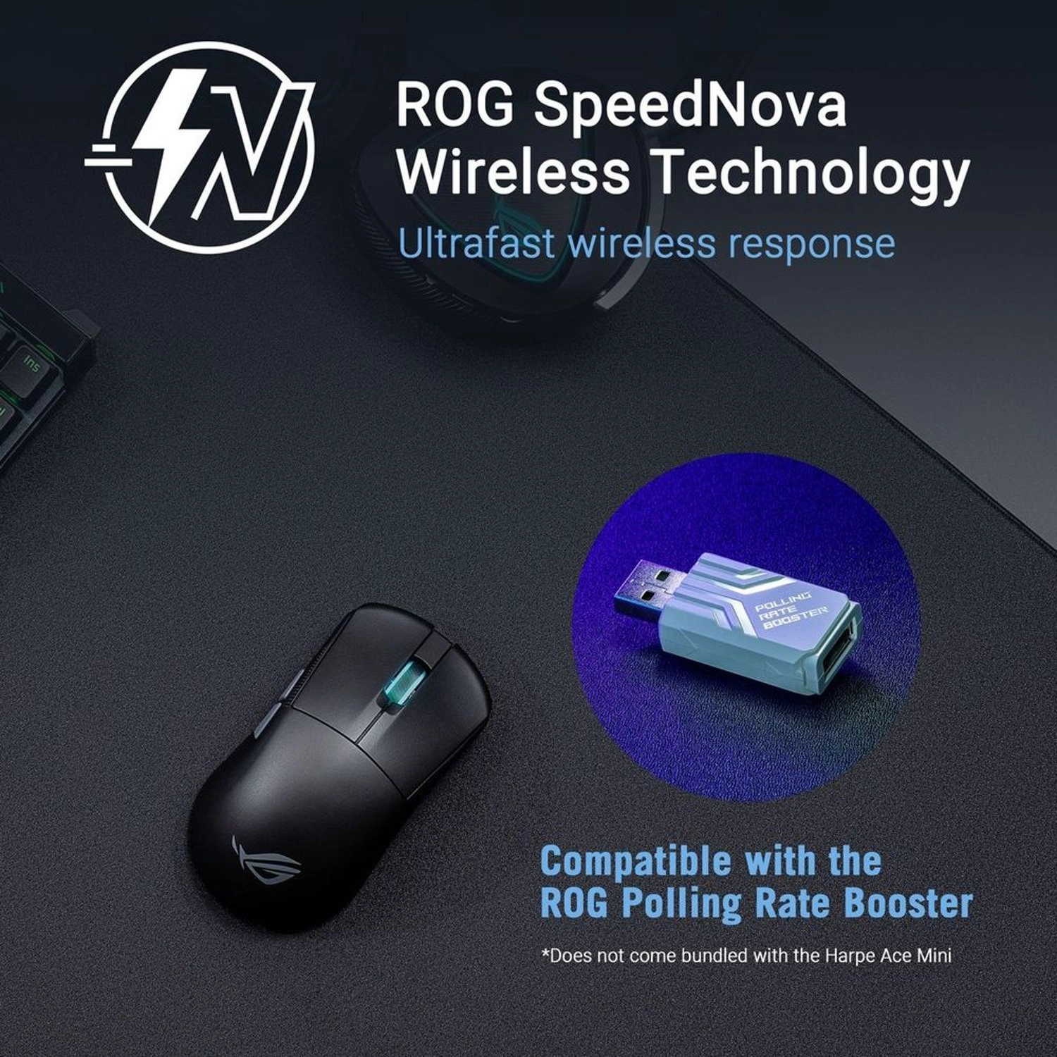 ROG Harpe Ace Mini Gaming Mouse - Wireless