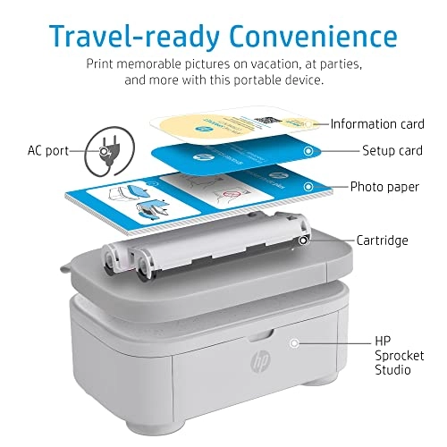 Sprocket Studio Plus - 10,2 x 15,2 cm Bundle