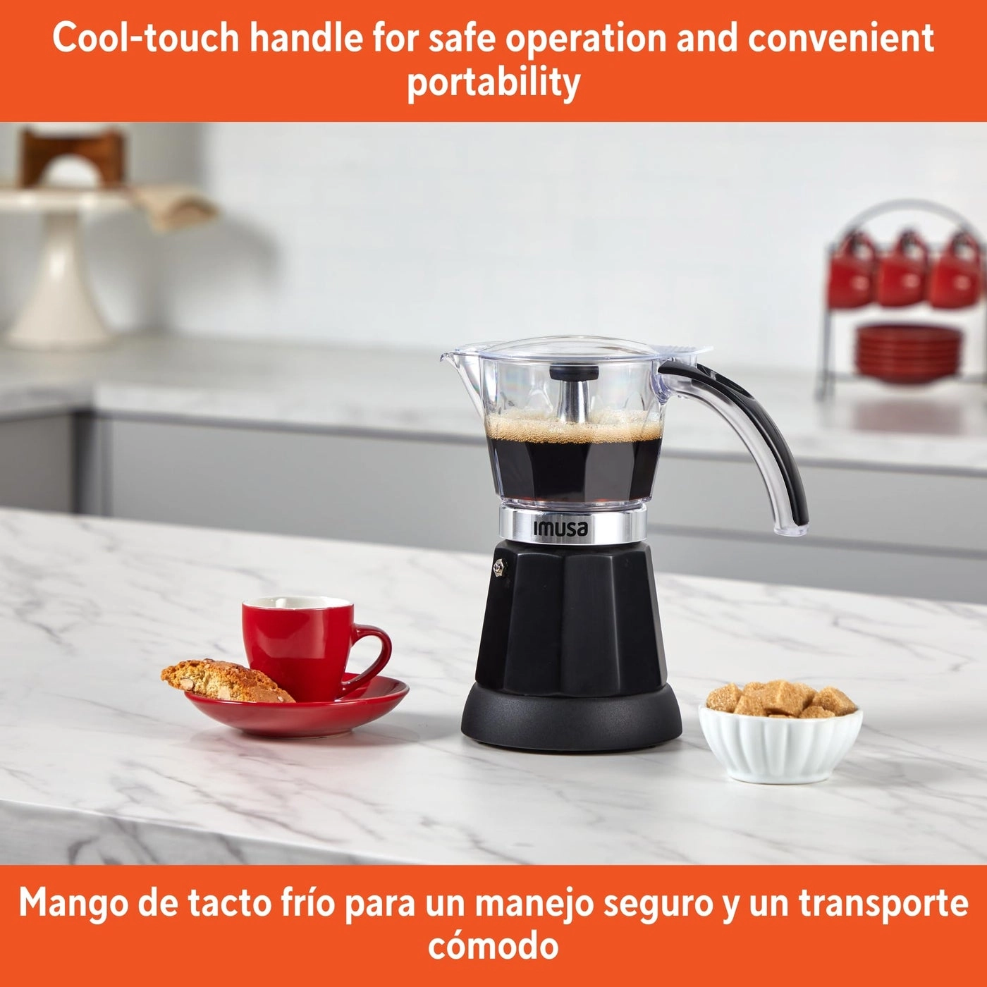 Electric Espresso Maker - 6 or 3cup