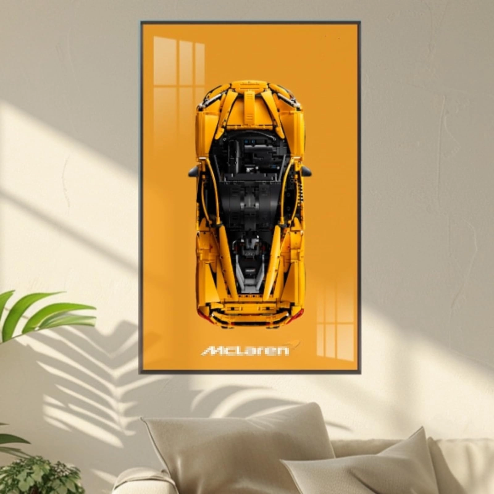 SUNHON LE-GO Display Wall Mount (42172) - 50 x 80 x 4 cm Acrylic G