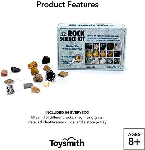 Mineral Science Kit Geology - 8 years+ 15 pieces