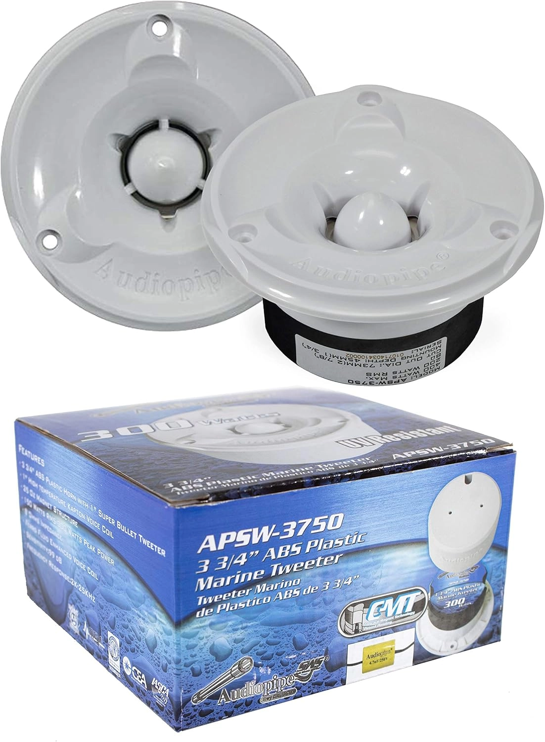 Audiopipe APSW-3750 - 3 1/4" 300 Watts