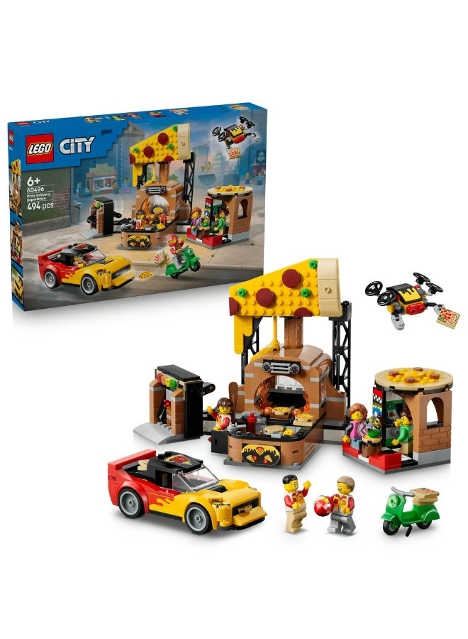 LEGO City Pizza Delivery Experience with Vehicles (6585643)