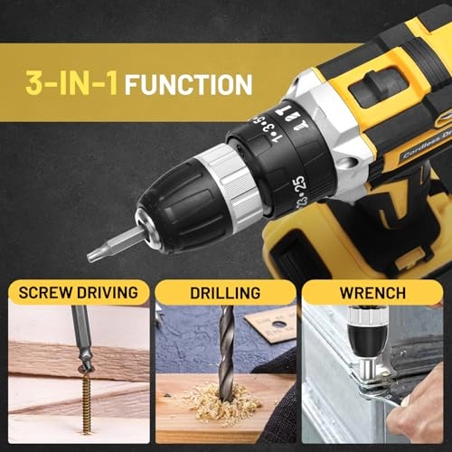 Cordless Screwdriver Set - 1500 Milliamp Hours