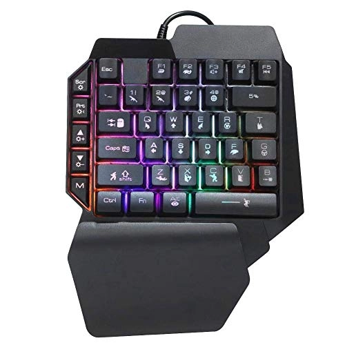 One-Handed Keyboard - EN Wired/Wireless