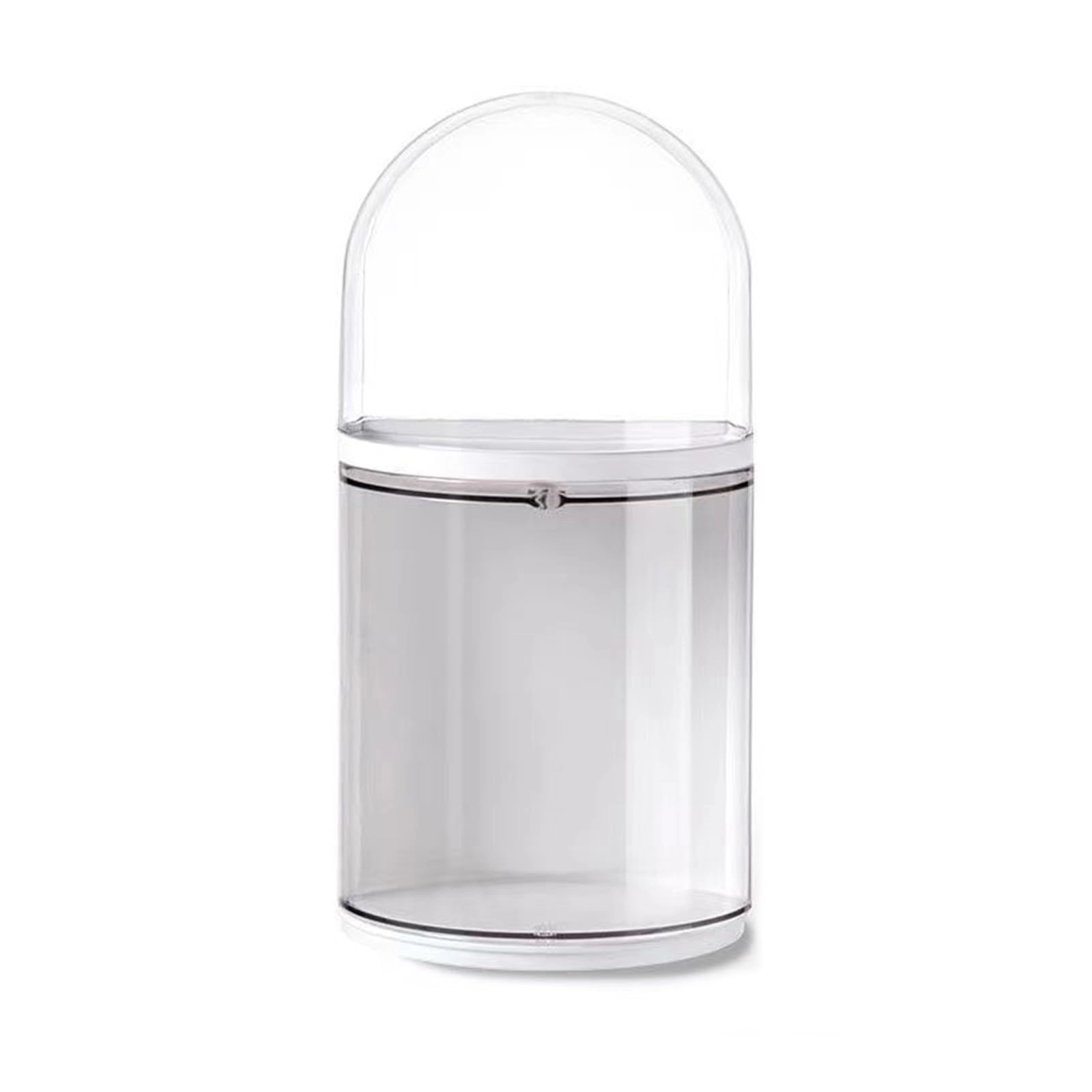 Jenivaint Figure Storage Box - 360 Degree Rotating 2 Layer 11x22cm