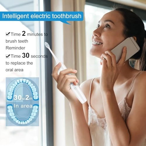 C2PRO - 42000 VPM 4 Modes 8 Brush Heads