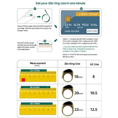 Smart Ring Counter - 22mm 20mm 18mm