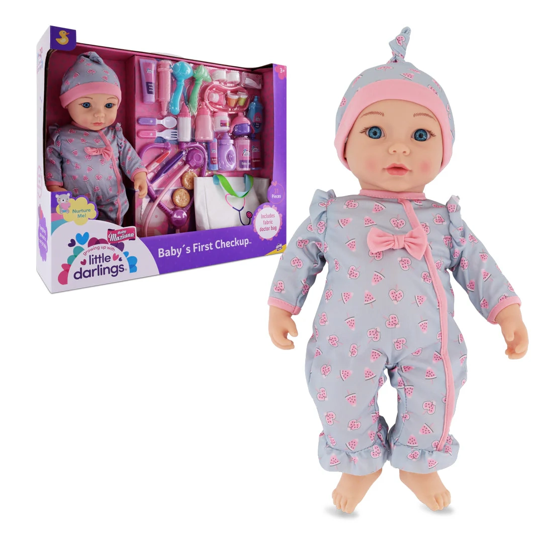 Baby Maziuna Baby's First Check Up - 15 inch Ages 2+ Set