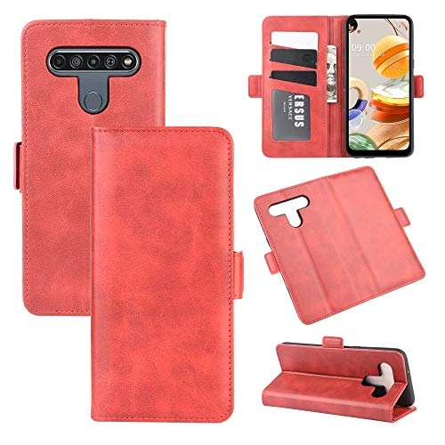 K61 Leather Case - Leather Horizontal Flip for LG K61