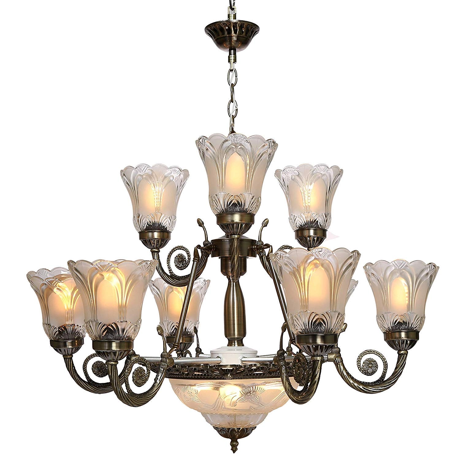 V D Traders 1232 - 12 Light Chandelier
