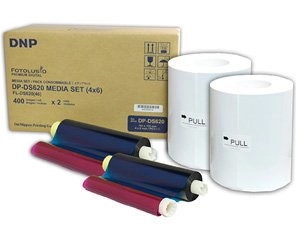 DS620A + DS6204X6 - 800 Total Prints + BG3745 - Padded Soft Printer Carrying Case